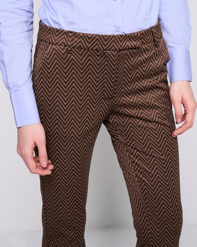 Silvian Heach Pantaloni flare a fantasia In Vendita