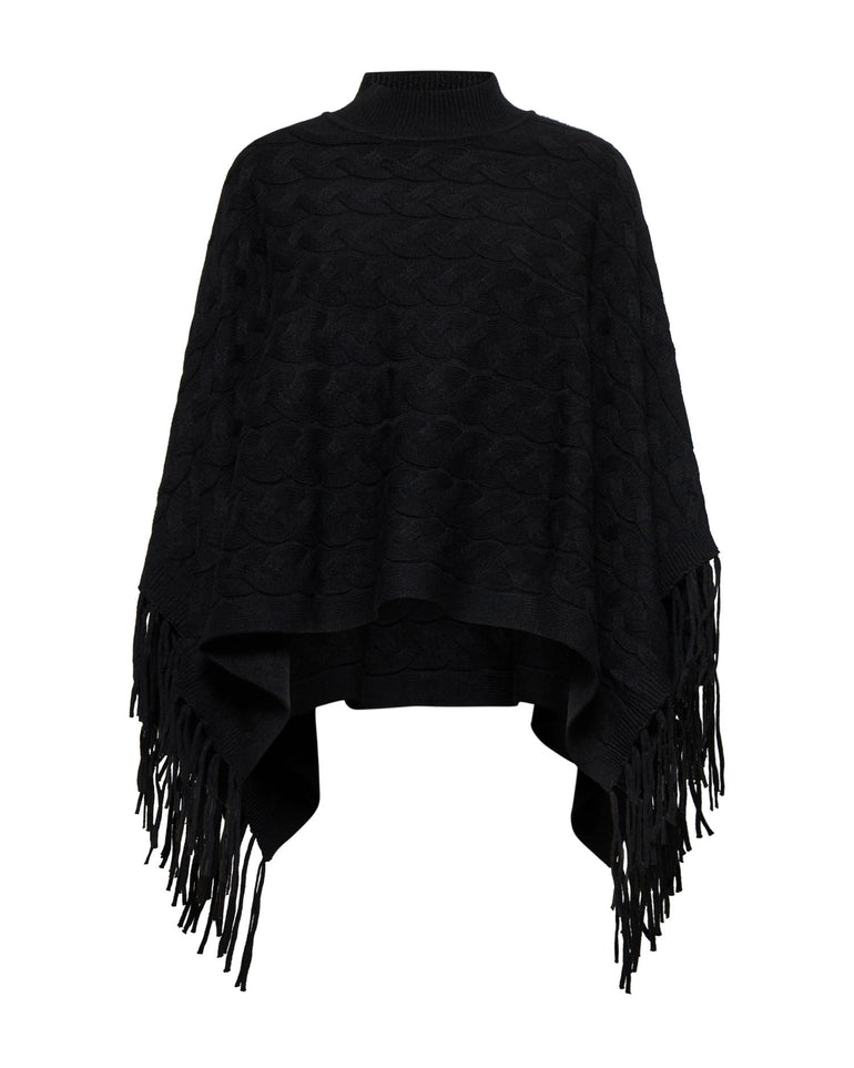 Silvian Heach Poncho in maglia intrecciata Vendita