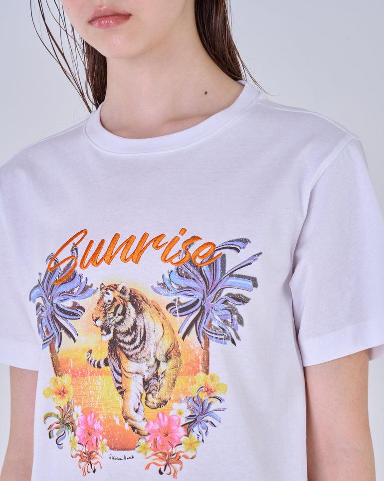 Silvian Heach T-shirt con stampa Nuova