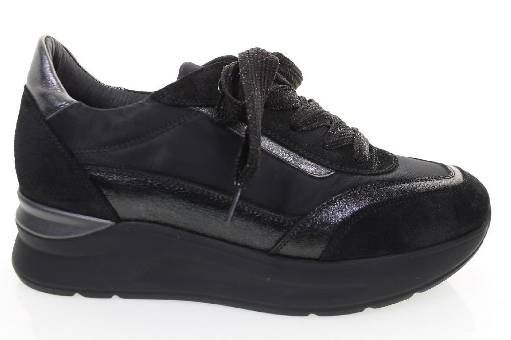 ﻿Soffice Sogno Sneaker in pelle e tessuto Consegna Veloce