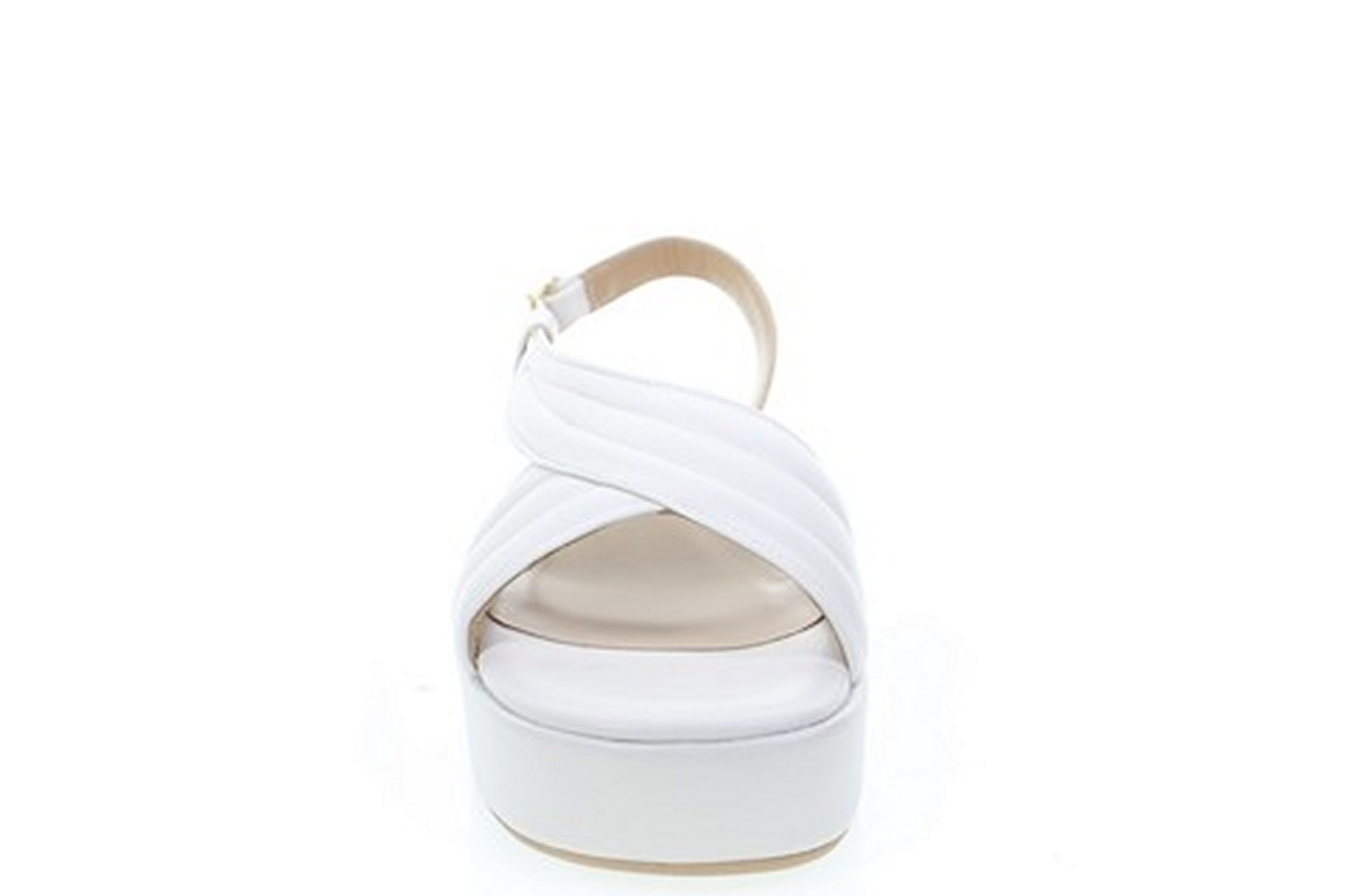 Soffice Sogno Sandalo in pelle con plateau Italia
