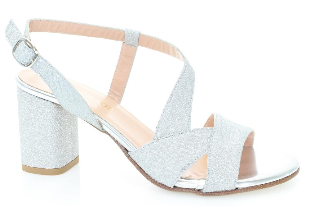 Soffice Sogno Sandalo in tessuto effetto glitter Fino Al -60%