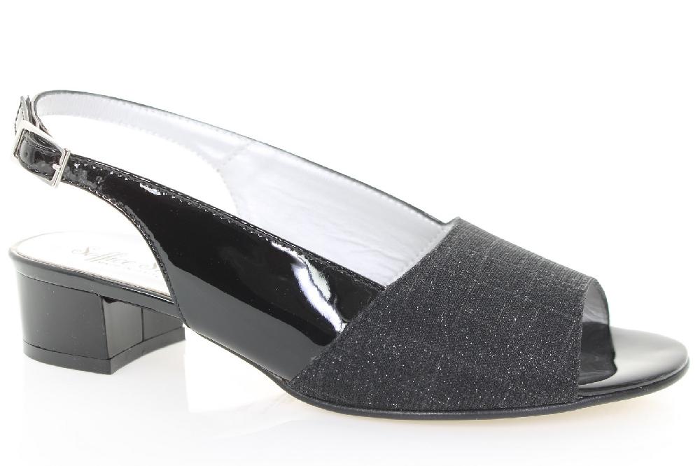 Soffice Sogno Sandalo in tessuto effetto glitter Negozio