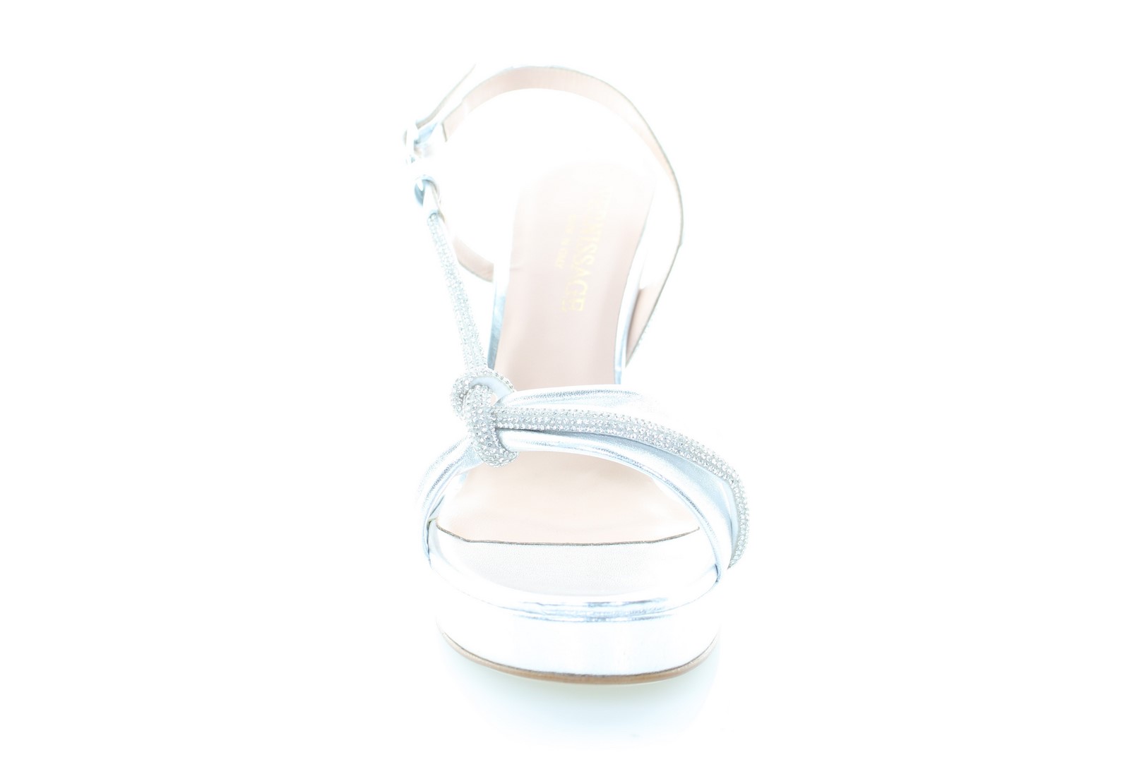 Soffice Sogno Sandalo in pelle laminata In Linea