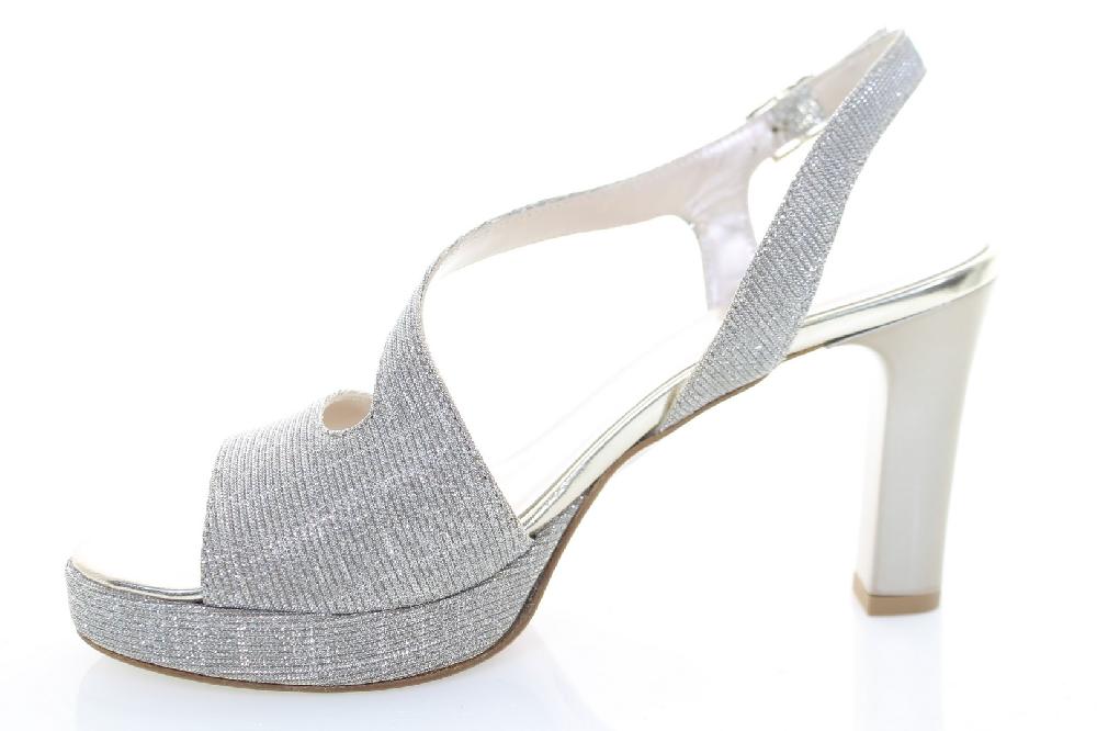 Soffice Sogno Sandalo in tessuto effetto glitter Acquista Ora