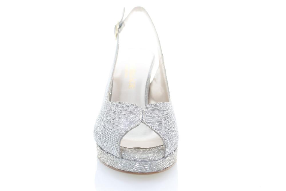 Soffice Sogno Sandalo in tessuto effetto glitter Sottocosto