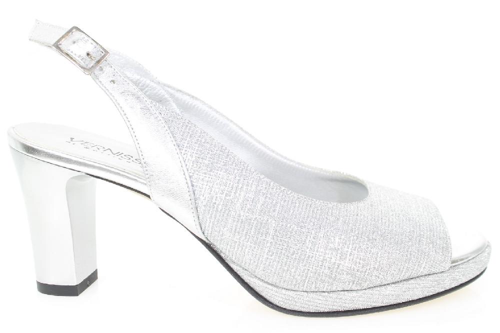 Soffice Sogno Sandalo in tessuto effetto glitter Outlet