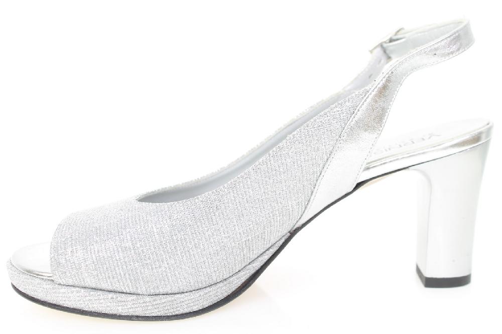 Soffice Sogno Sandalo in tessuto effetto glitter Outlet