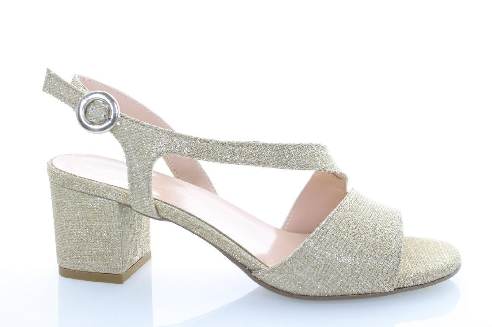 Soffice Sogno Sandalo in tessuto glitter Promozione
