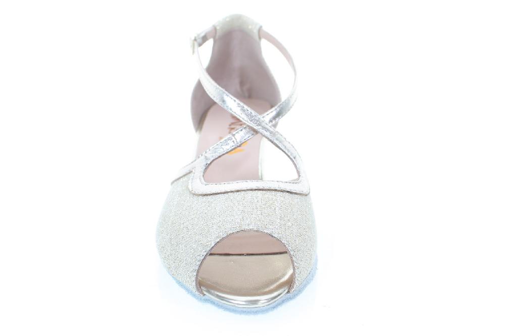 Soffice Sogno Scarpa da ballo in tessuto glitter Consegna Veloce
