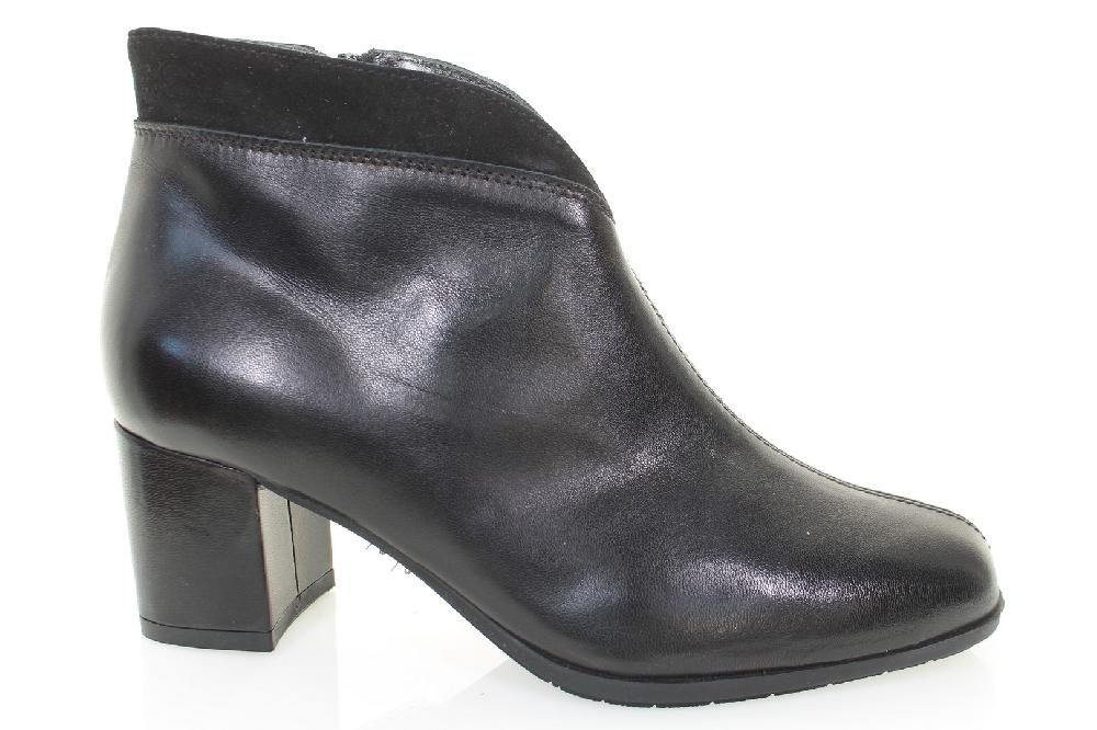 Soffice Sogno Stivaletto in pelle tacco ricoperto Shopping Online