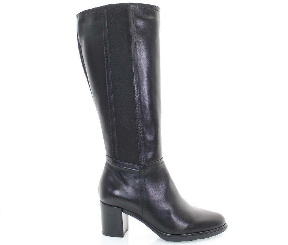 Soffice Sogno Stivale in pelle con elastico e zip Vendita Calda