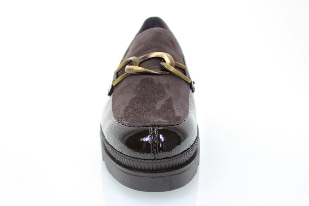 Soffice Sogno Slip on in pelle effetto vernice Presa