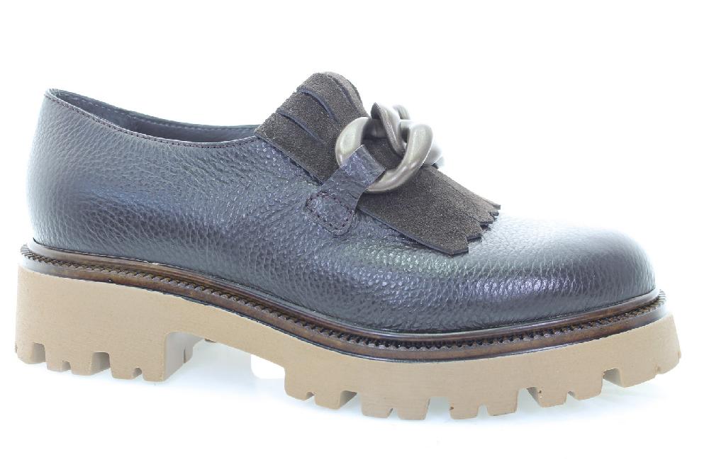 Soffice Sogno Slip on in pelle con frangia Italy