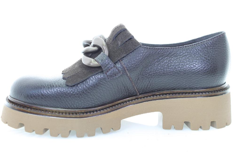 Soffice Sogno Slip on in pelle con frangia Italy