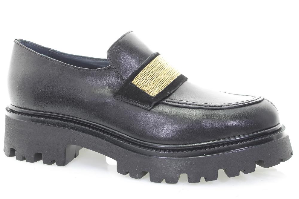 Soffice Sogno Mocassino in pelle con ornamento Promozione