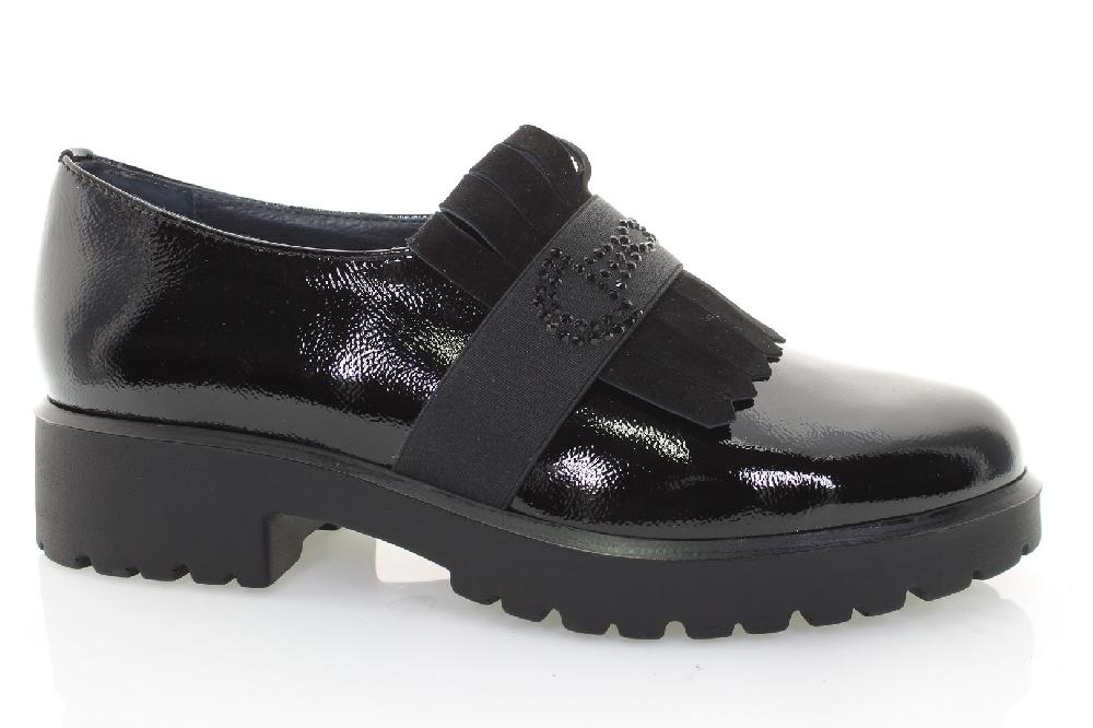 Soffice Sogno Slip on in pelle effetto vernice Pezzi Unici