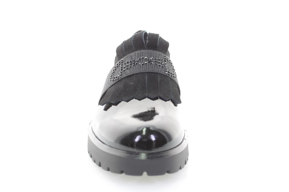 Soffice Sogno Slip on in pelle effetto vernice Pezzi Unici