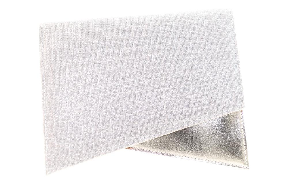 Soffice Sogno Pochette in tessuto effetto glitter Vendita