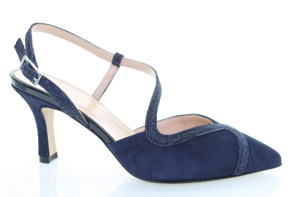 Soffice Sogno Décolleté semi aperta in camoscio Promozione