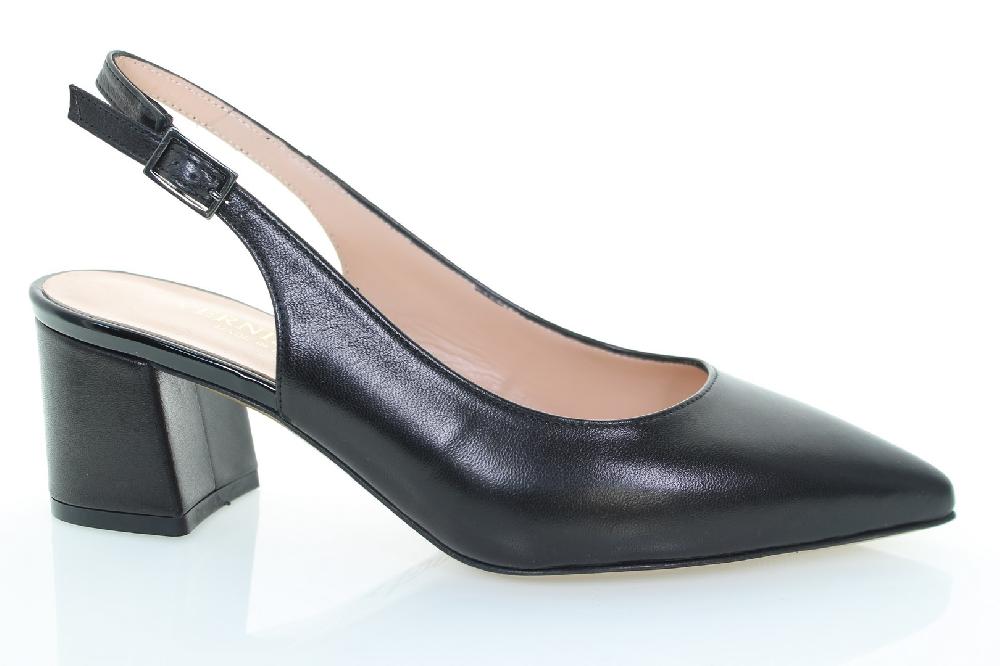Soffice Sogno Décolleté semi aperta in pelle Negozio