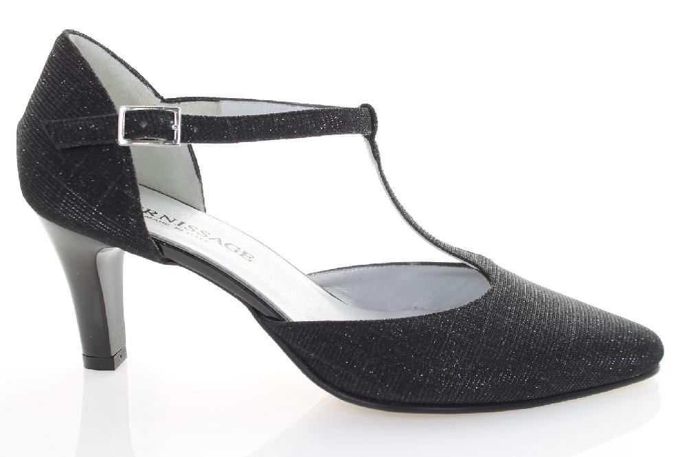 Soffice Sogno Décolleté tessuto effetto glitter Italy