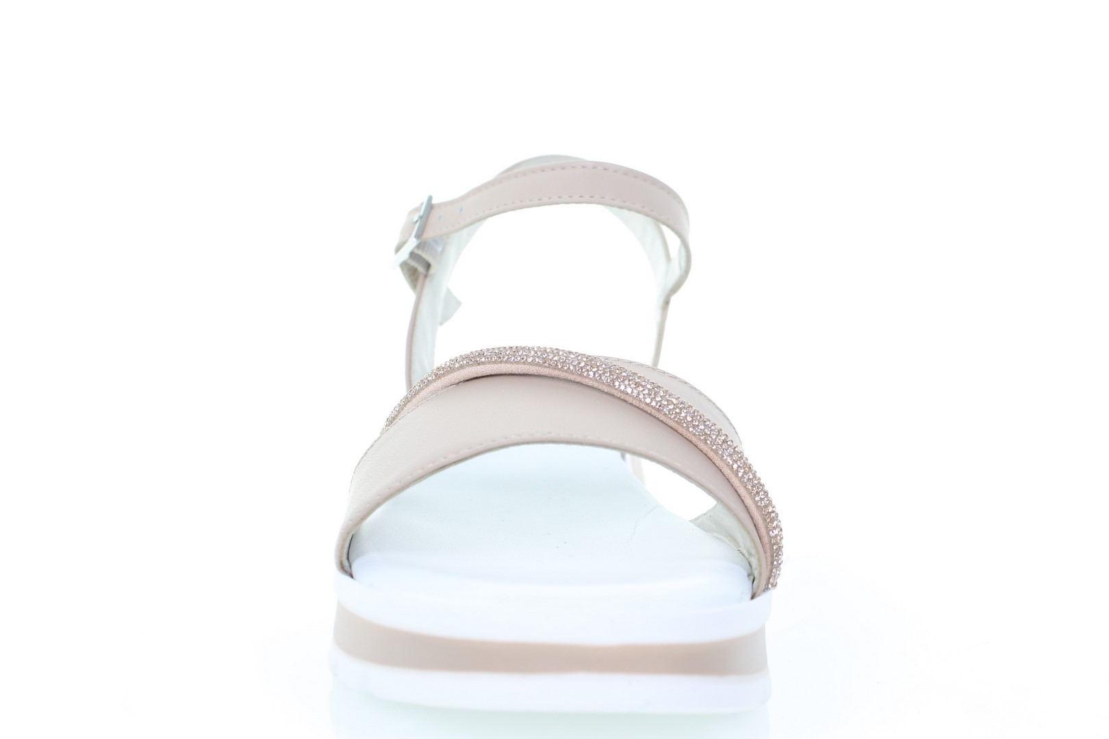 Soffice Sogno Sandalo in pelle con ornamento Spedizione Gratuita