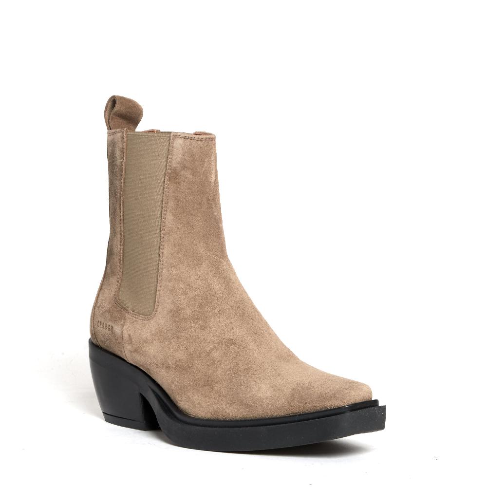 Sorelle Perego texano camoscio taupe Promozione Limitata