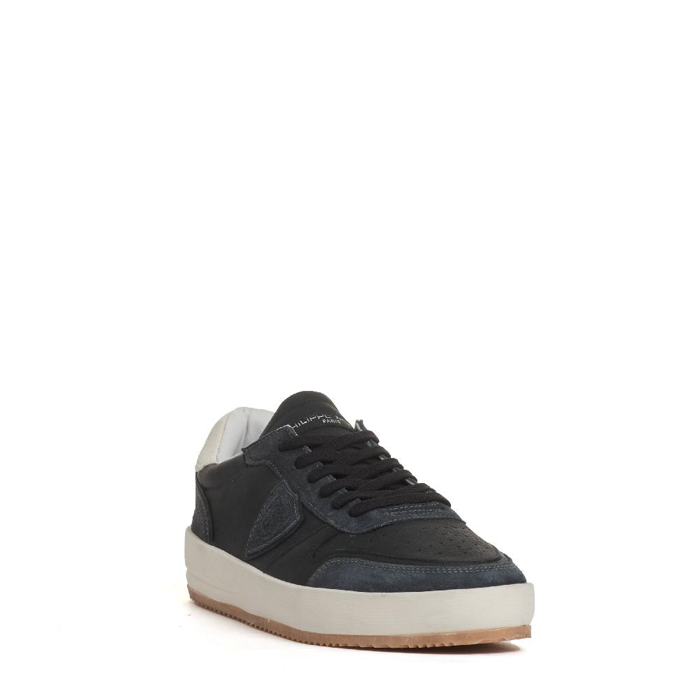 Sorelle Perego sneakers Nice pelle camoscio nero Sconto