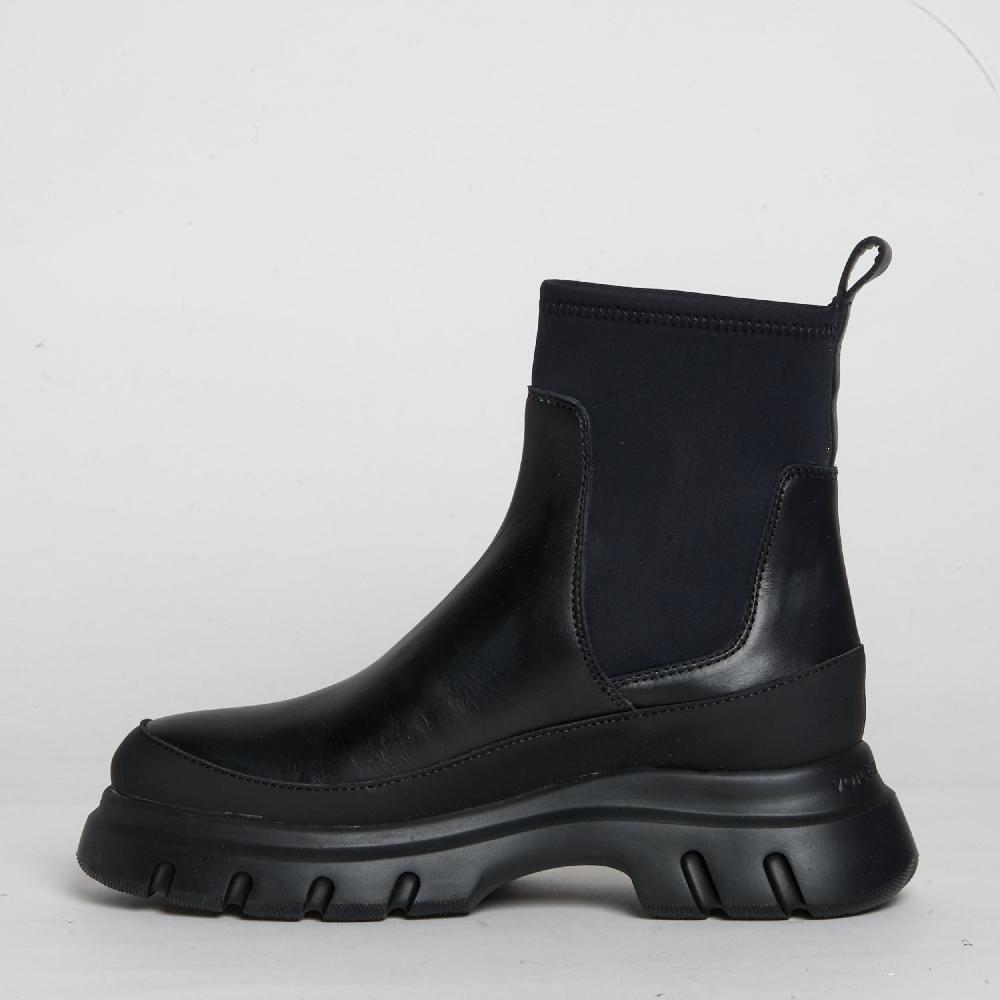 Sorelle Perego chelsea boot pelle nero Offerta
