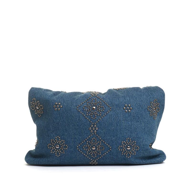 Sorelle Perego borsa in jeans tasca Outlet