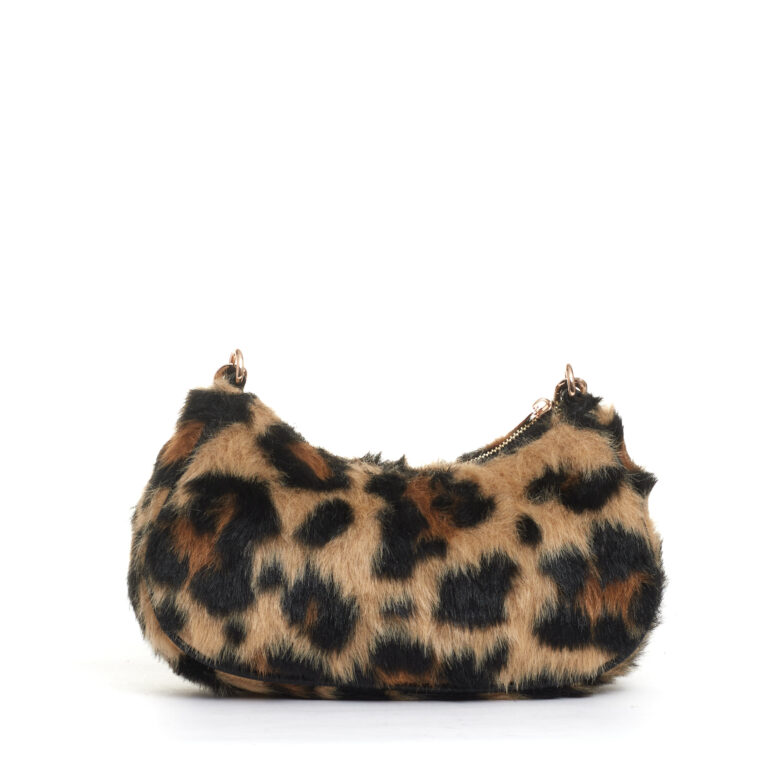 Sorelle Perego borse hobo ecofur leopardo Offerte
