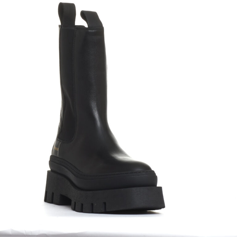 Sorelle Perego chelsea boot doppio fondo nero Saldi Di Fabbrica