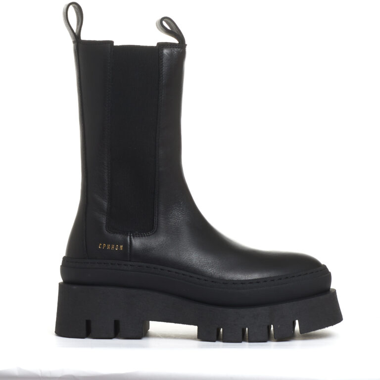 Sorelle Perego chelsea boot doppio fondo nero Saldi Di Fabbrica