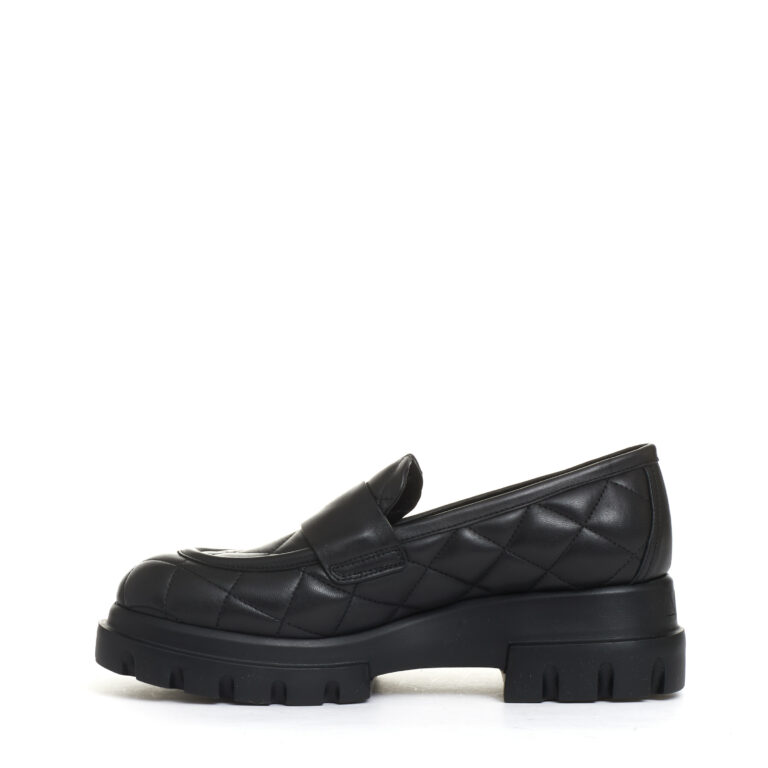 Sorelle Perego mocassino matelasse nero Vendite Flash