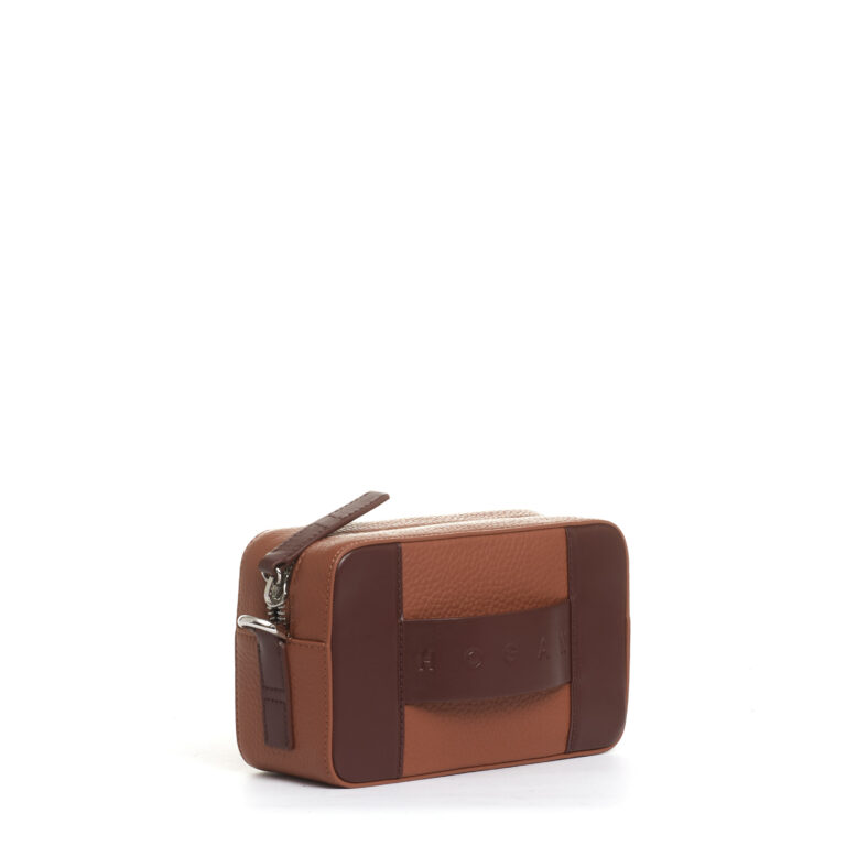 Sorelle Perego camera bag pelle cuoio Nuova