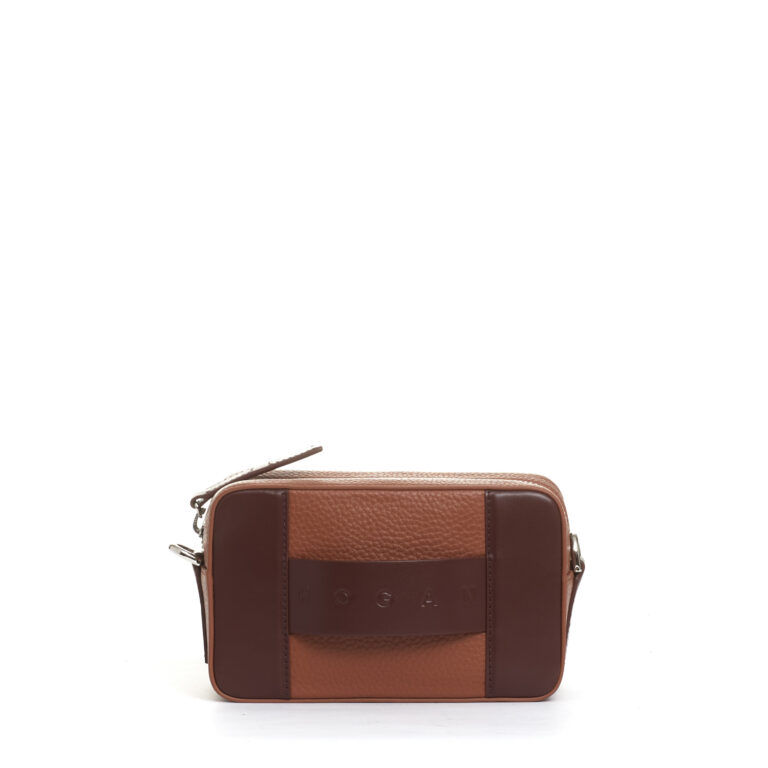 Sorelle Perego camera bag pelle cuoio Nuova