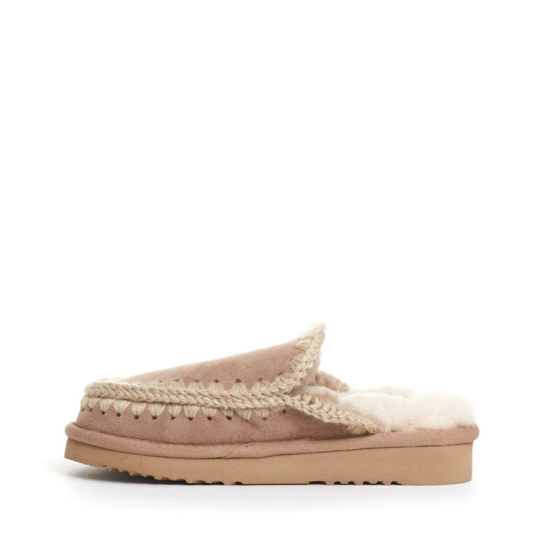 Sorelle Perego eskimo ciabatta camoscio beige 2025