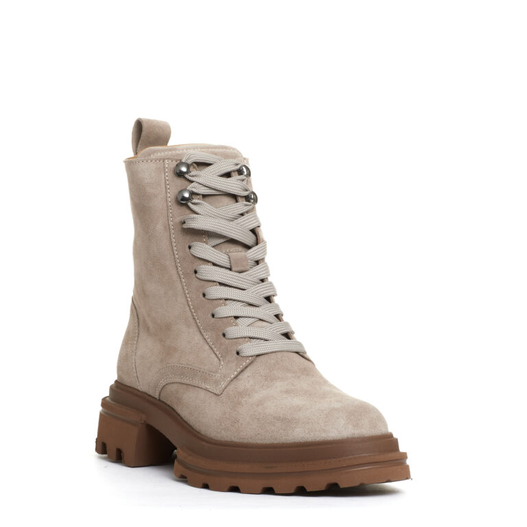Sorelle Perego anfibio camoscio beige Italy