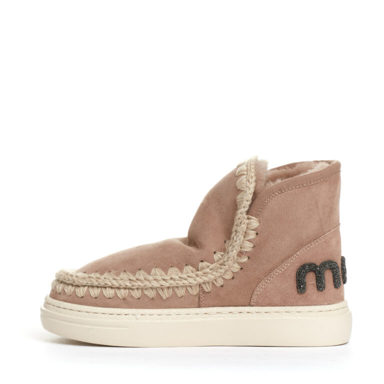 Sorelle Perego boot eskimo fondo sneakers camoscio nude 2025