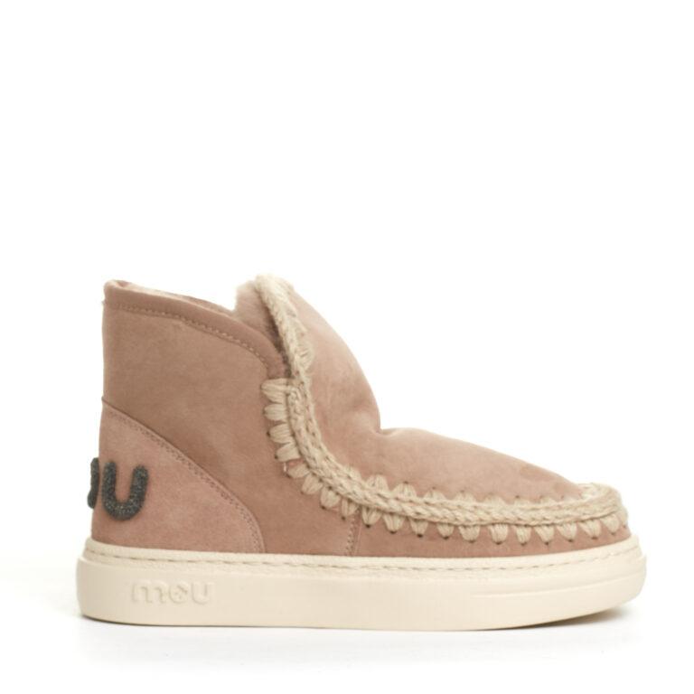 Sorelle Perego boot eskimo fondo sneakers camoscio nude 2025