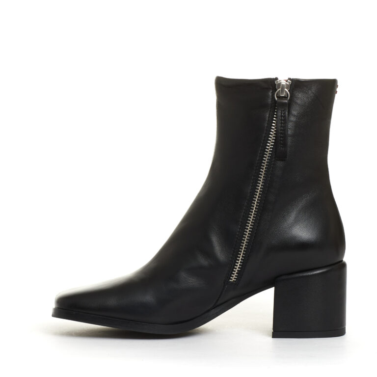 Sorelle Perego stivaletto pelle nera tacco 60 mm Prezzo Ridotto