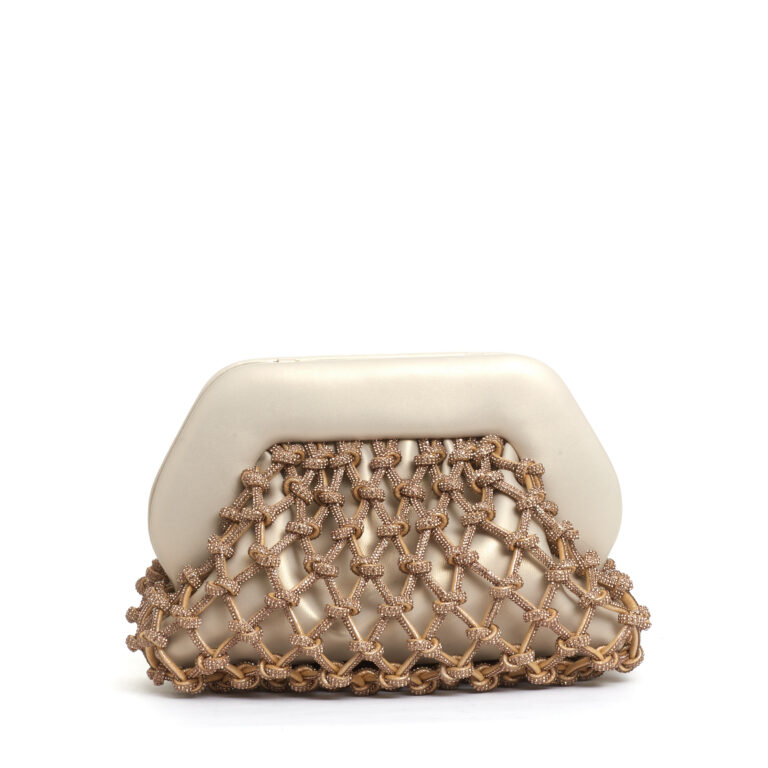 Sorelle Perego clutch strass oro Offerta
