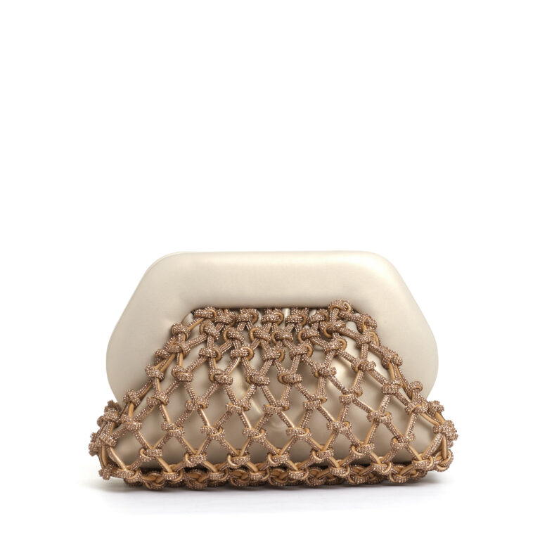 Sorelle Perego clutch strass oro Offerta