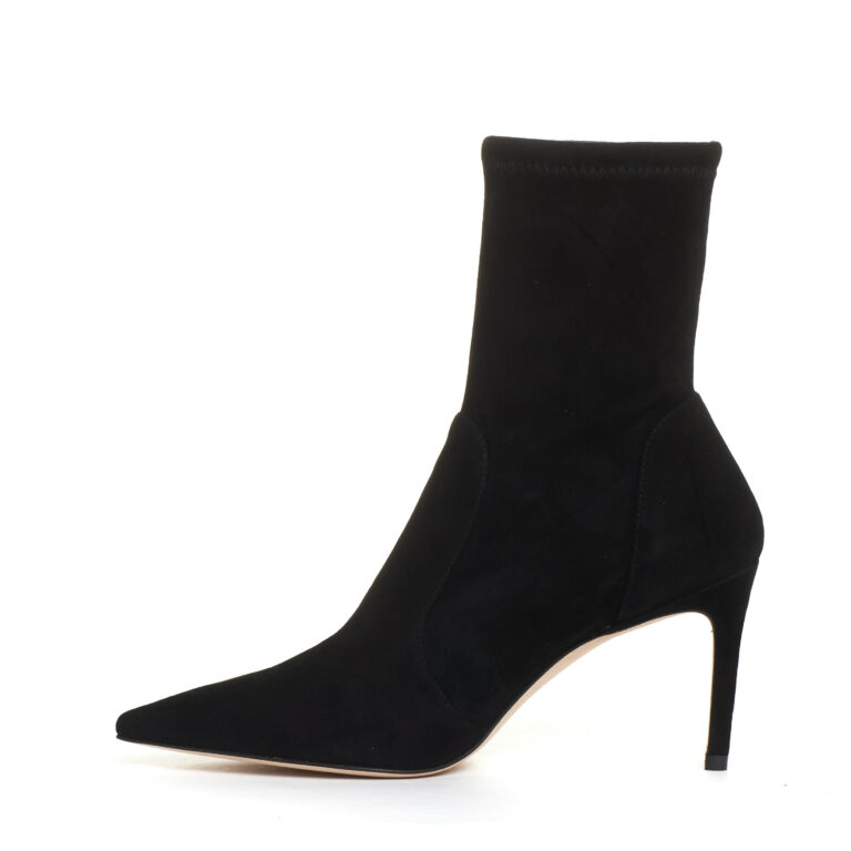 Sorelle Perego stivaletto camoscio elaticizzato nero tacco 85 mm Online