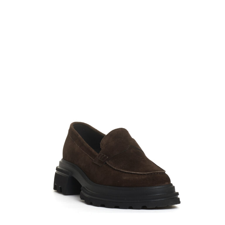 Sorelle Perego mocassino camoscio marrone Saldi