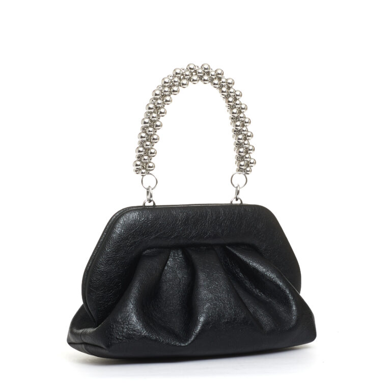 Sorelle Perego clutch manico catena nera Nuovo
