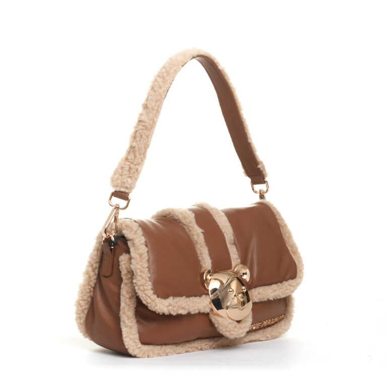 Sorelle Perego borsa orsetto ecomontone cuoio Vendita