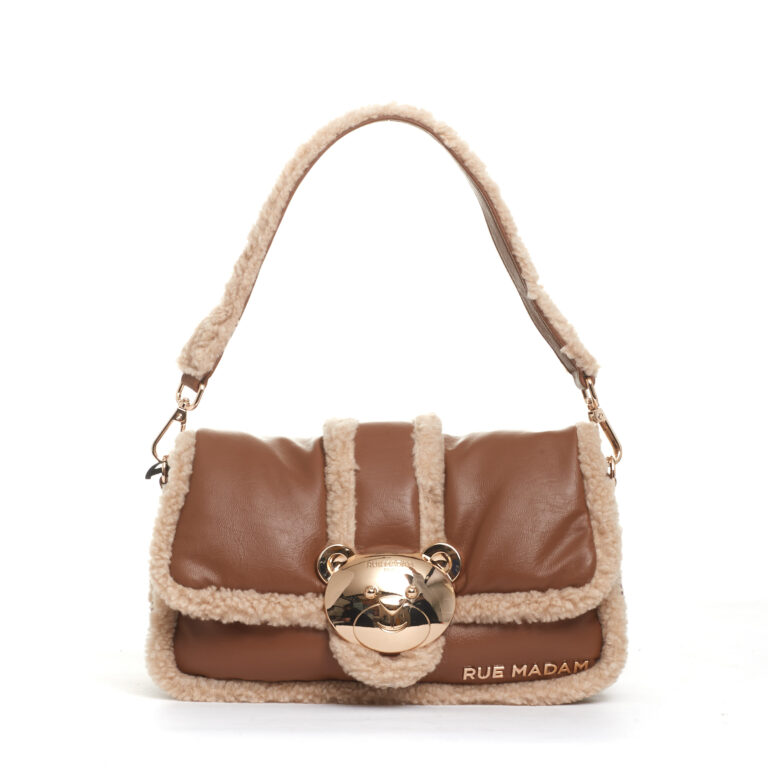 Sorelle Perego borsa orsetto ecomontone cuoio Vendita