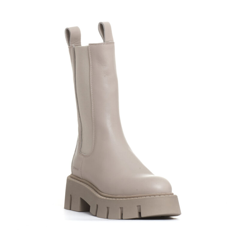 Sorelle Perego chelsea boot fondo carroramato pelle beige Consegna Veloce